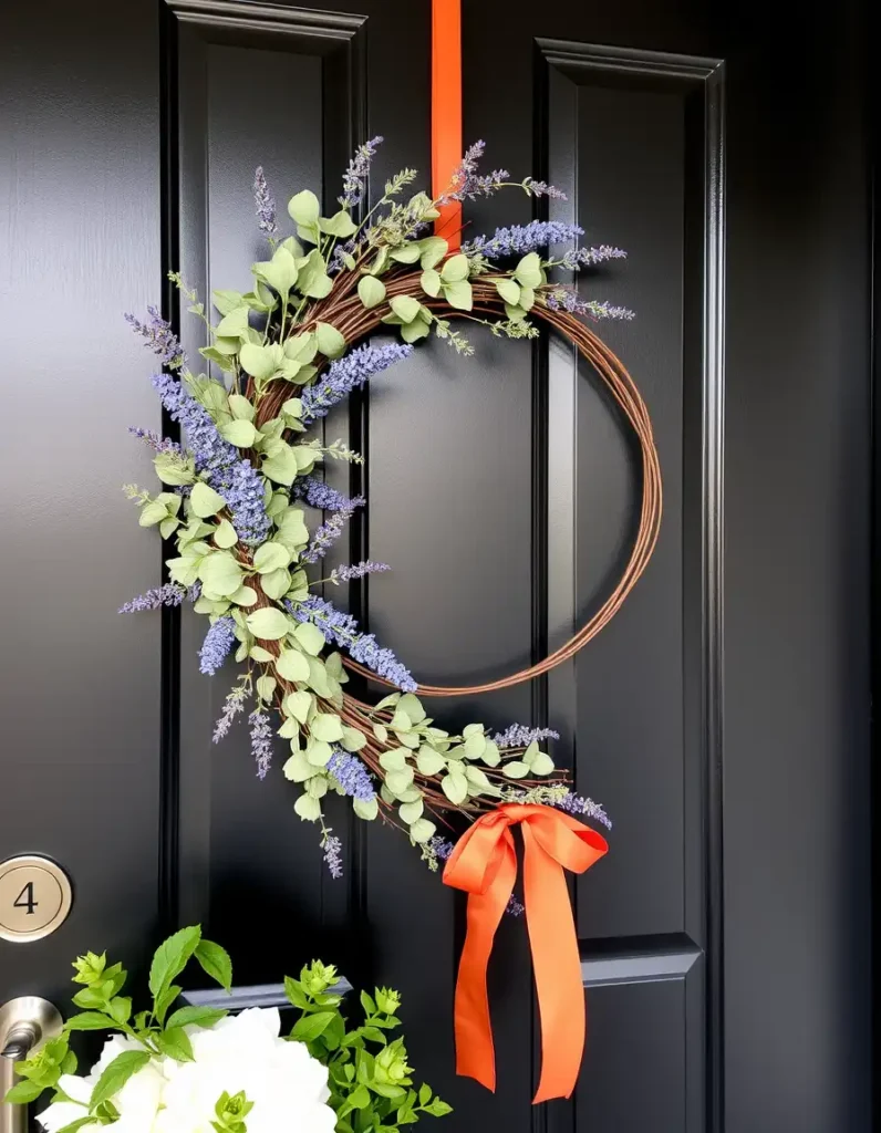 Year Round Elegance Modern Spring Wreath for Front Door