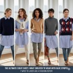 What Color Sweater Actually Goes with a Blue Striped Shirt?